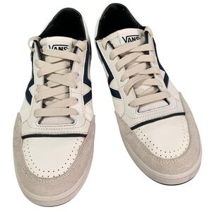 Vans Men's The Lowland CC JMP White and Blue Sneakers